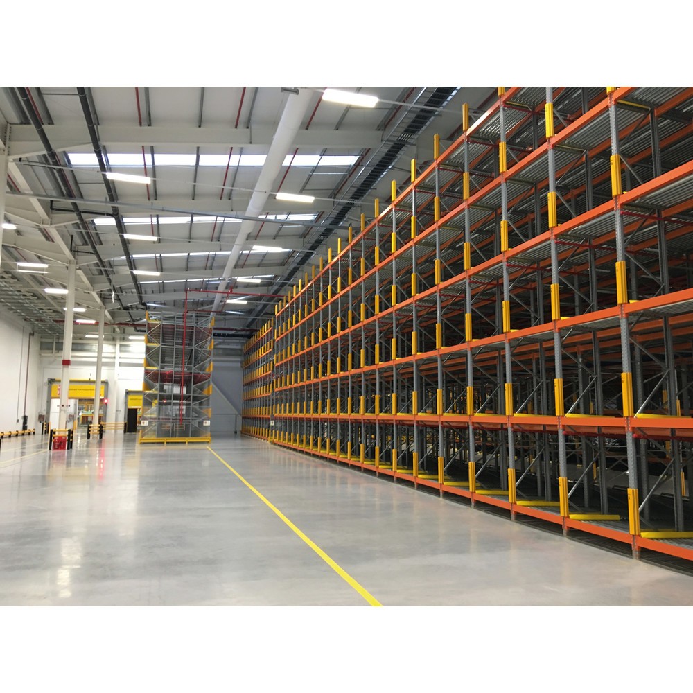 Produktbillede nr. 5: A-SAFE RackGuard (S) LLR påkørselsbeskyttelse til reoler af MEMAPLEX®, indvendige mål HxBxD 600 x 85 x 80 mm