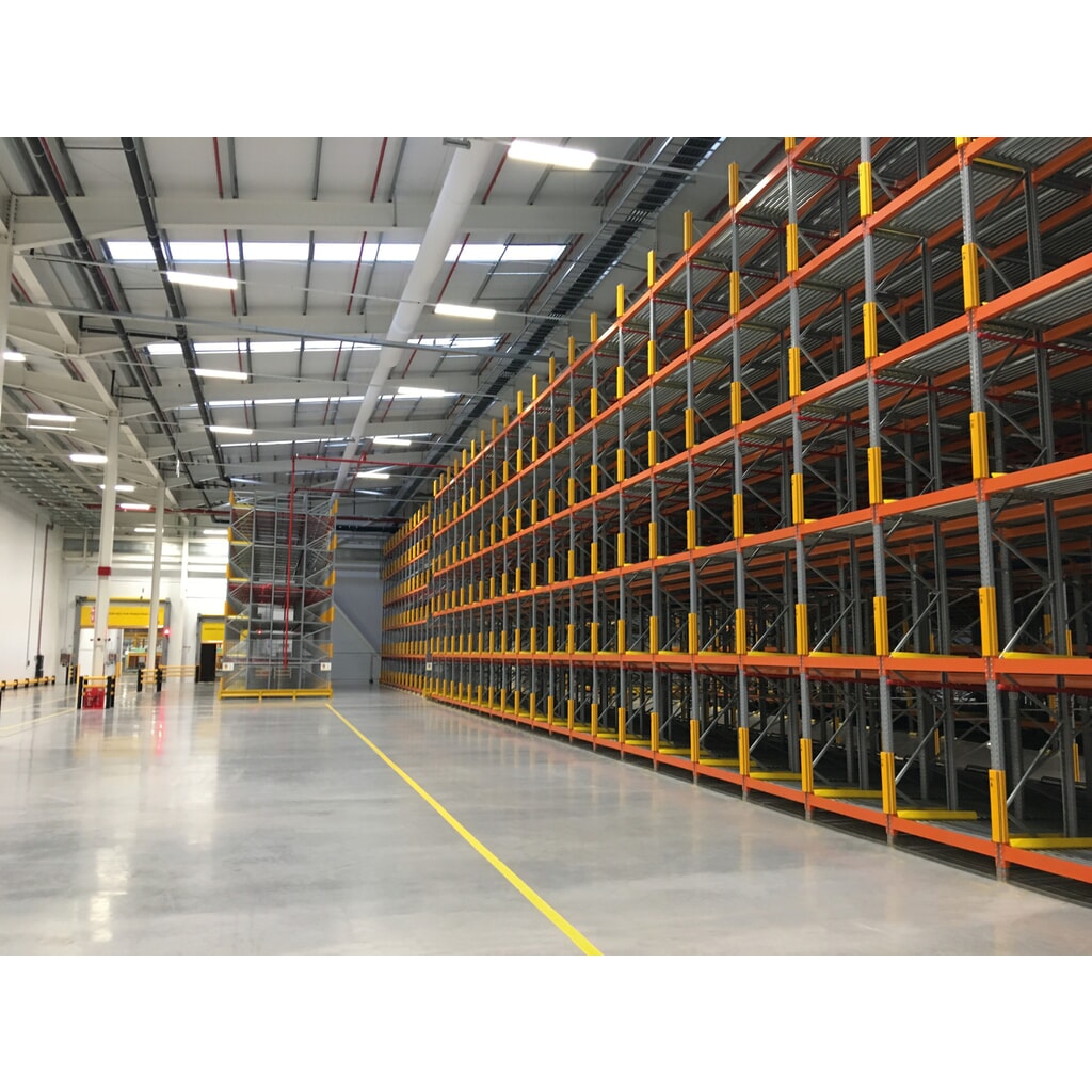 A-SAFE RackGuard (S) ML påkørselsbeskyttelse til reoler af MEMAPLEX®, indvendige mål HxBxD 600 x 102 x 68 mm Produktbillede nr. 5: A-SAFE RackGuard (S) ML påkørselsbeskyttelse til reoler af MEMAPLEX®, indvendige mål HxBxD 600 x 102 x 68 mm