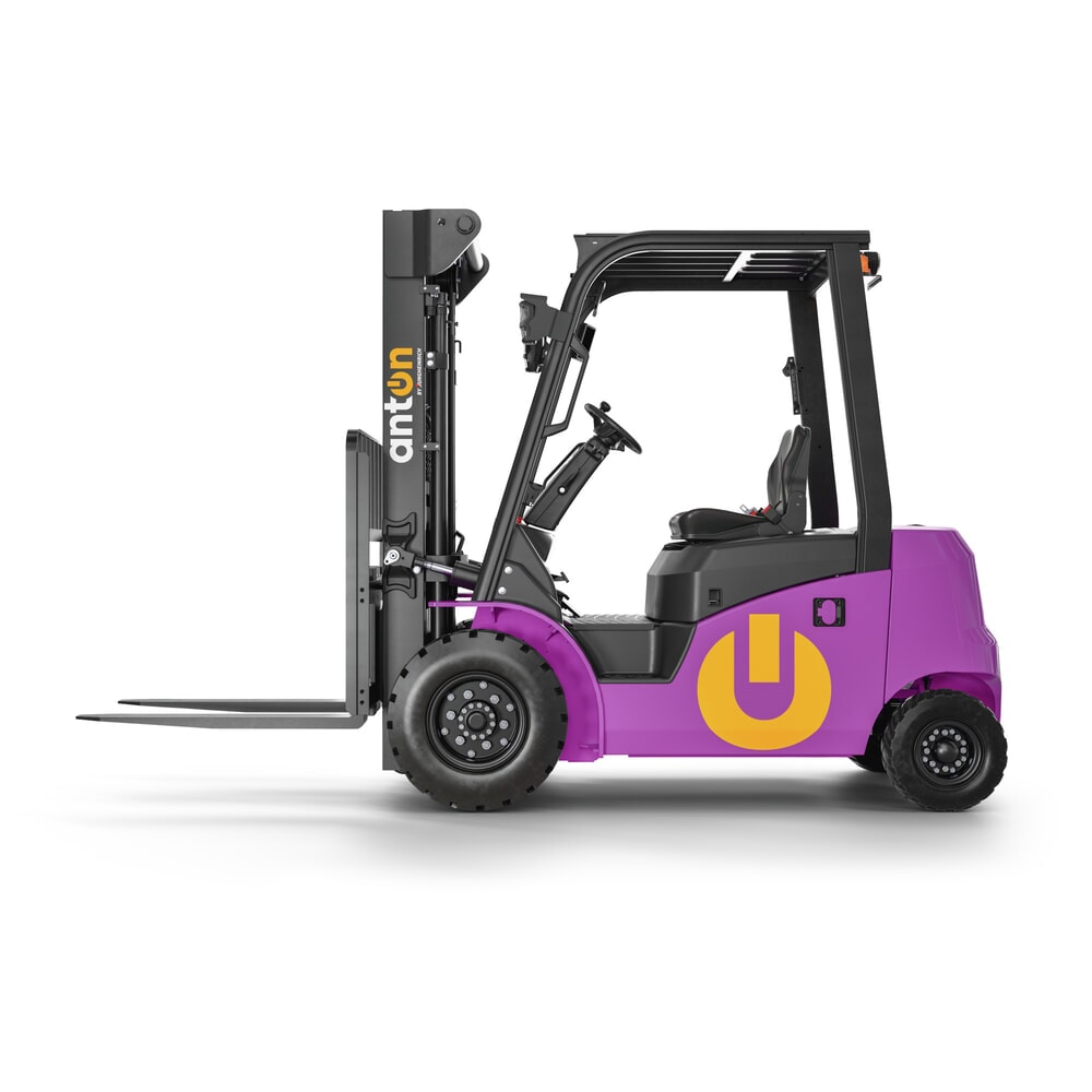 Produktbillede nr. 3: AntOn by Jungheinrich elektrisk gaffeltruck CBH 3.0 med dobbelt-teleskop-mast, masthøjde 3.300 mm, bæreevne 3.000 kg, inkl. ekstern oplader 80 V, 60 A, CEE, 5-polet