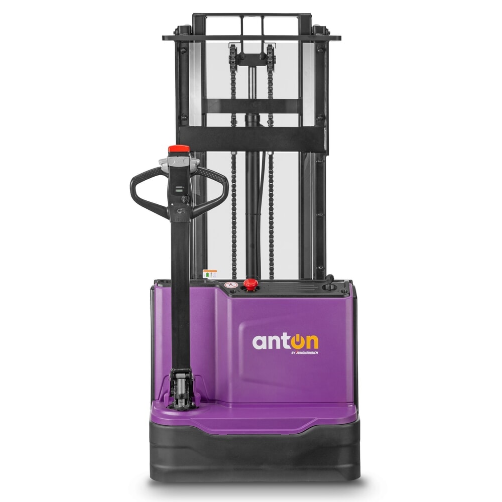 Produktbillede nr. 4: AntOn by Jungheinrich elpalleløfter PSM 1.2, med dobbelt-teleskop-mast, bæreevne 1.200 kg, løftehøjde 2522 mm