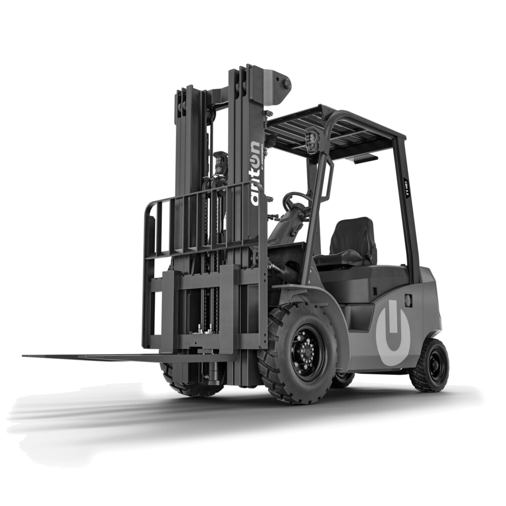 Produktbillede nr. 1: AntOn by Jungheinrich elektrisk gaffeltruck CBH 3.5 med dobbelt-teleskop-mast, løftehøjde 3300 mm, bæreevne 3500 kg, med ekstern oplader 80 V, 60 A, CEE, 5-polet inkluderet