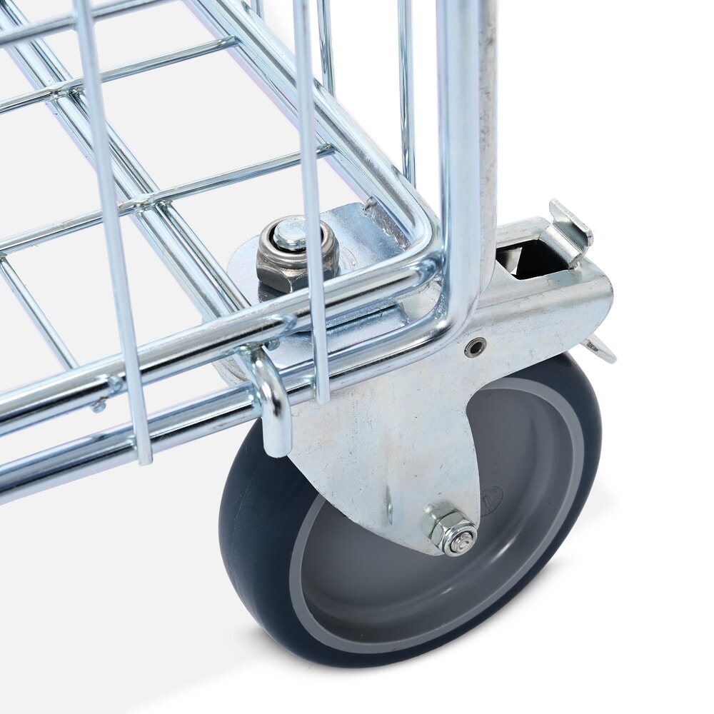 Produktbillede nr. 2: HEMMDAL beholder med ruller med 4 styrehjul, HxBxD 735 x 630 x 830 mm, bærekraft 60 kg