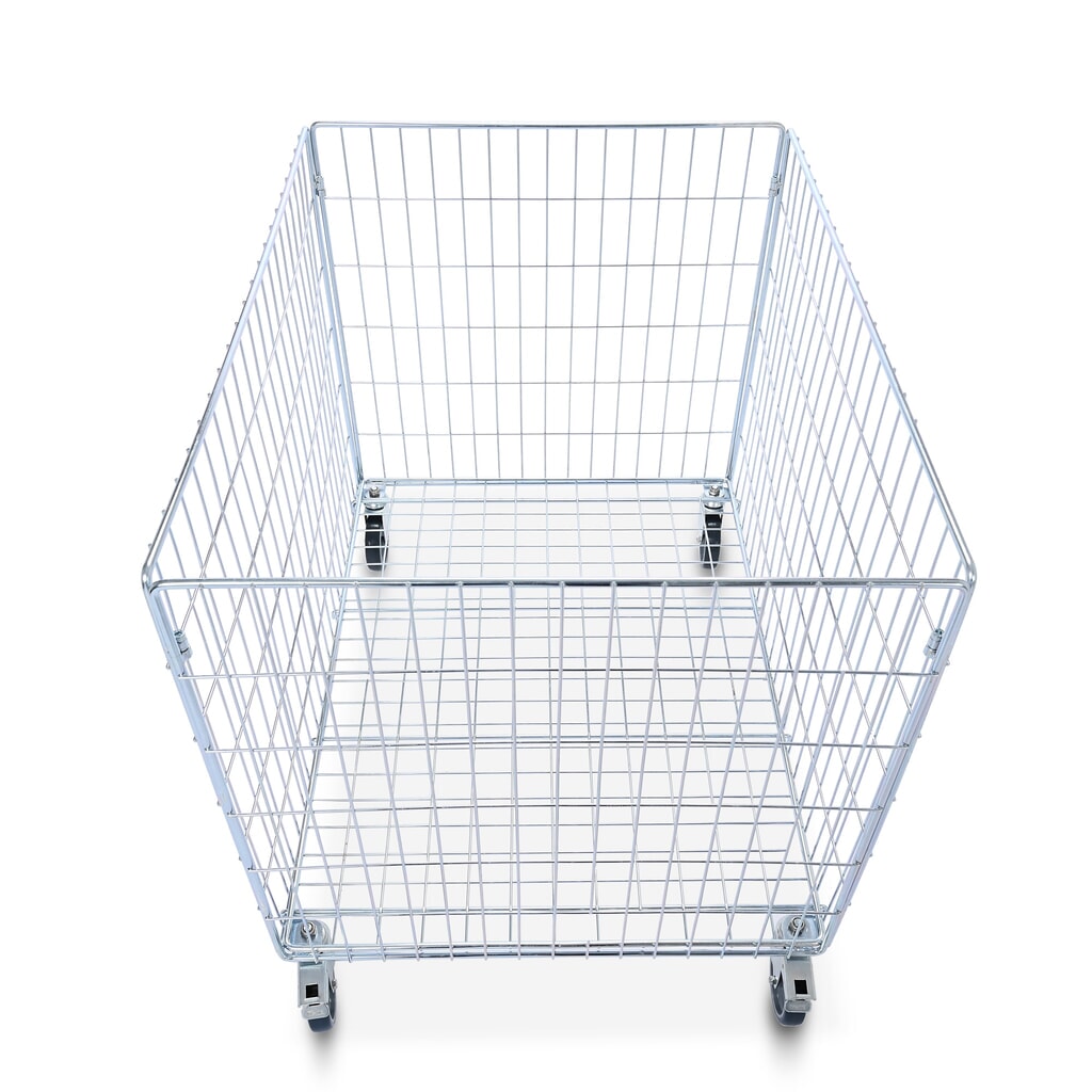 Produktbillede nr. 3: HEMMDAL beholder med ruller med 4 styrehjul, HxBxD 735 x 630 x 830 mm, bærekraft 60 kg