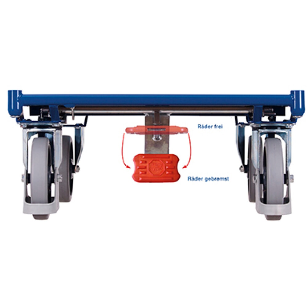 Produktbillede nr. 6: Foldevogn VARIOfit®, lasteområde BxD 450 x 720 mm, belastningskapacitet 150 kg