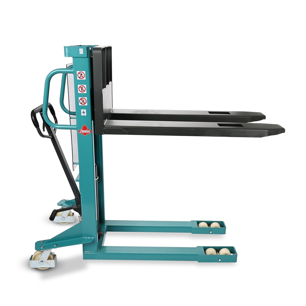 Produktbillede nr. 4: Hydraulikstabler Ameise® PSM 1.0 med enkeltmast, løftehøjde 1.000 mm, bærekraft 1.000 kg