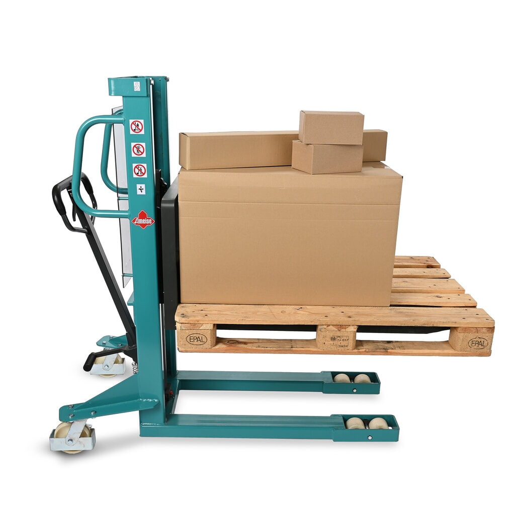 Produktbillede nr. 5: Hydraulikstabler Ameise® PSM 1.0 med enkeltmast, løftehøjde 1.000 mm, bærekraft 1.000 kg