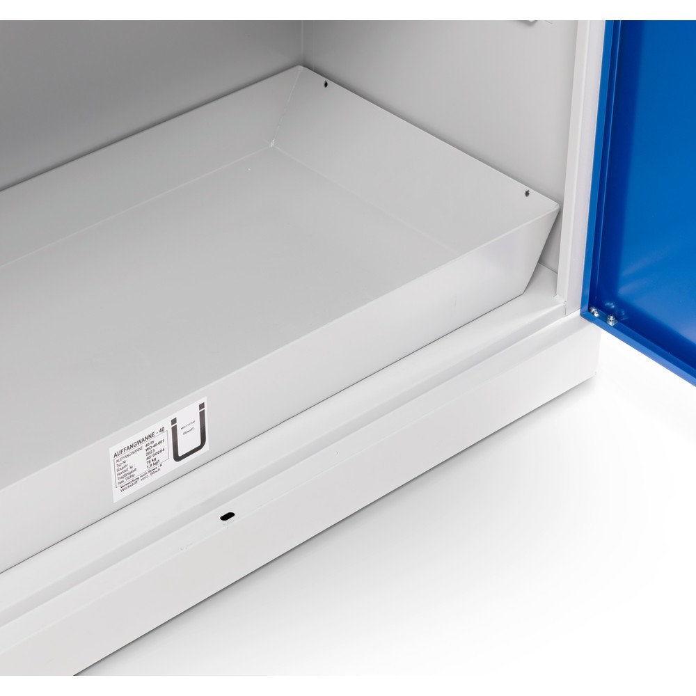 Produktbillede nr. 3: Steinbock® kemikalieskab, 4 bundkar til gulvet i henhold til StawaR, HxBxT 1.950 x 950 x 500 mm