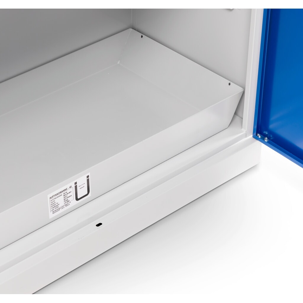 Produktbillede nr. 3: Steinbock® kemikalieskab, 4 bundkar til gulvet i henhold til StawaR, HxBxT 1.950 x 950 x 500 mm
