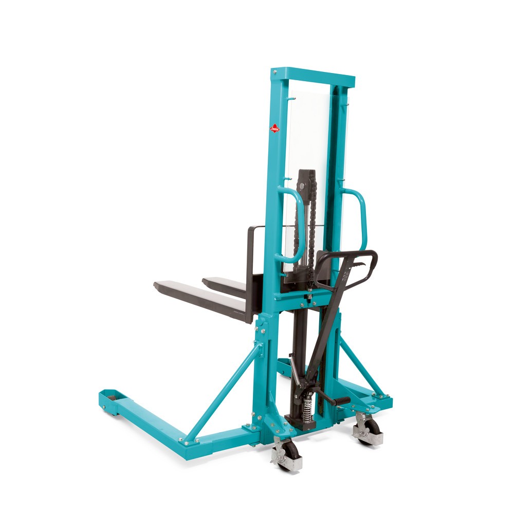 Produktbillede nr. 4: Bredsporet hydraulikstabler Ameise® PSM 1.0 Wide-tread med enkeltmast, masthøjde 1.600 mm, bæreevne 1.000 kg