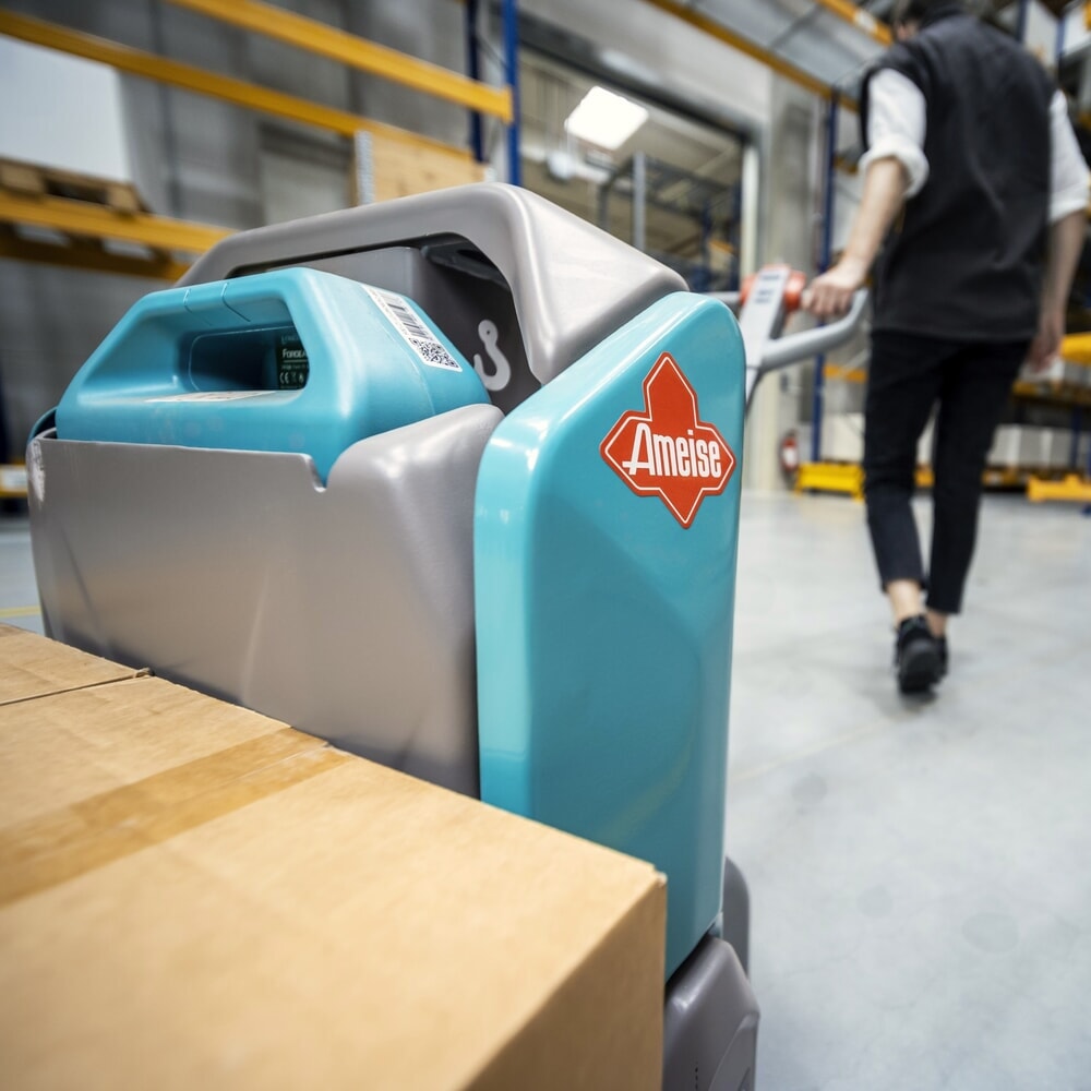 Produktbillede nr. 7: Elpalleløfteren Ameise® PTE 1.5, bæreevne 1.500 kg, gaffellængde 1.150 mm