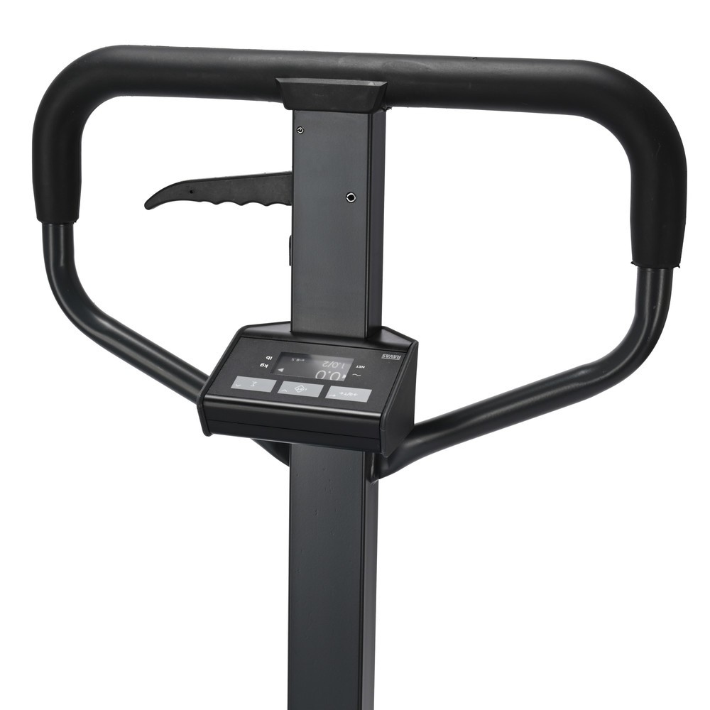 Produktbillede nr. 4: Palleløfter med vægt Ameise® PTM 2.0 Scale med display på styrestangshåndtag, bærekraft 2.000 kg, enkelthjul