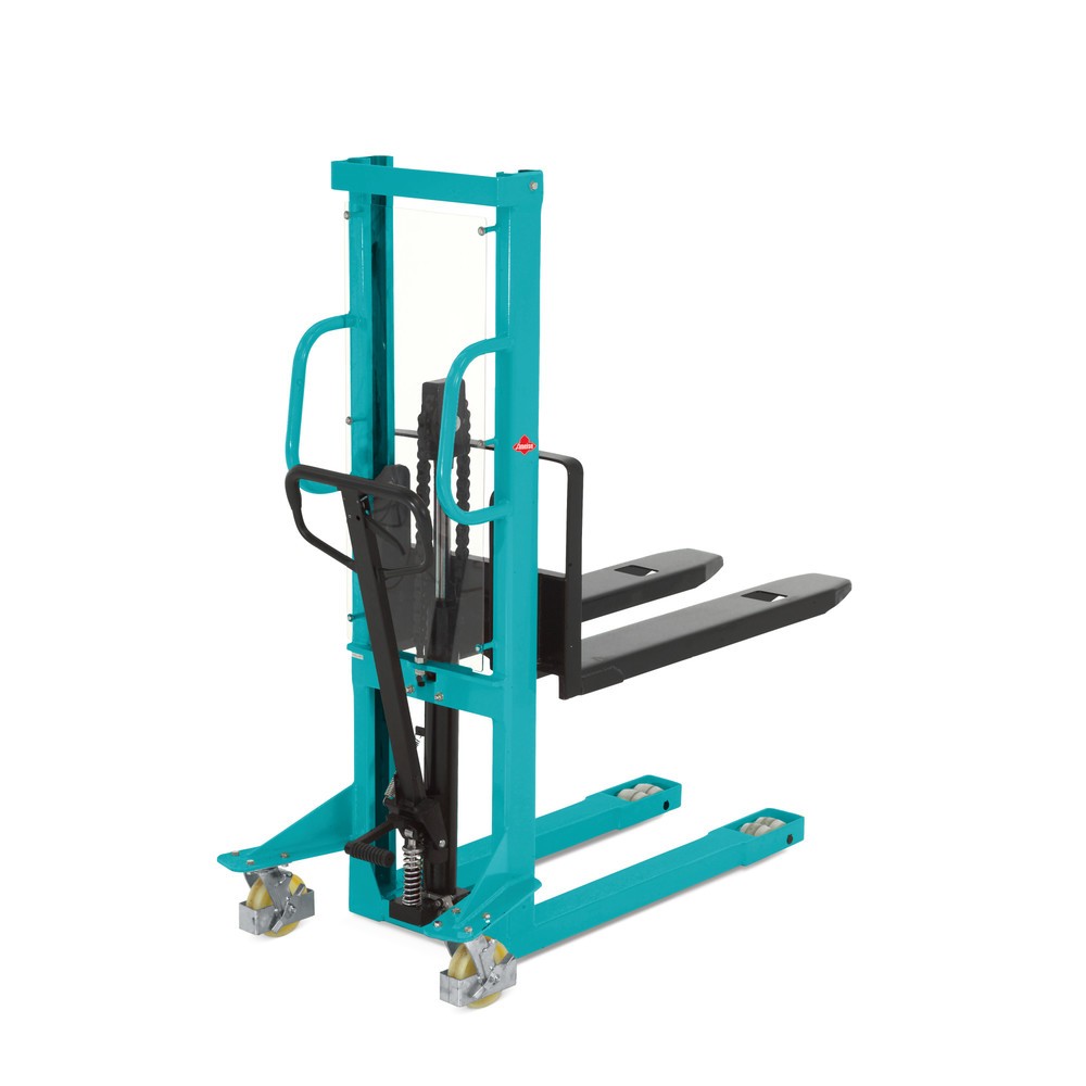 Produktbillede: Hydraulikstabler Ameise® PSM 1.0 med enkeltmast, løftehøjde 1.000 mm, bærekraft 1.000 kg