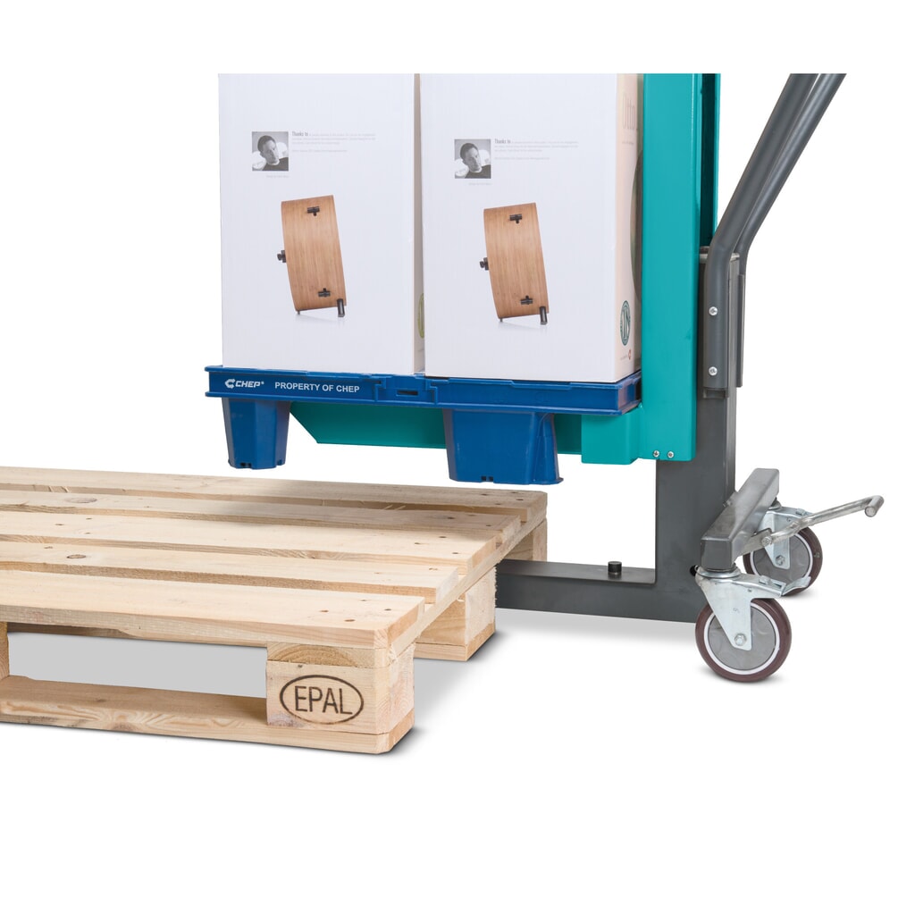 Butikspalleløfter Ameise® PTM 0.25, bærekraft 250 kg Produktbillede nr. 7: Butikspalleløfter Ameise® PTM 0.25, bærekraft 250 kg