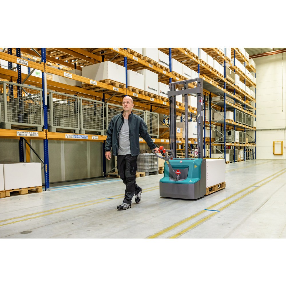 Produktbillede nr. 10: Elpalleløfter Ameise® PSE 1.2, dobbelt-teleskop-mast, masthøjde 3.600 mm, bæreevne 1.200 kg