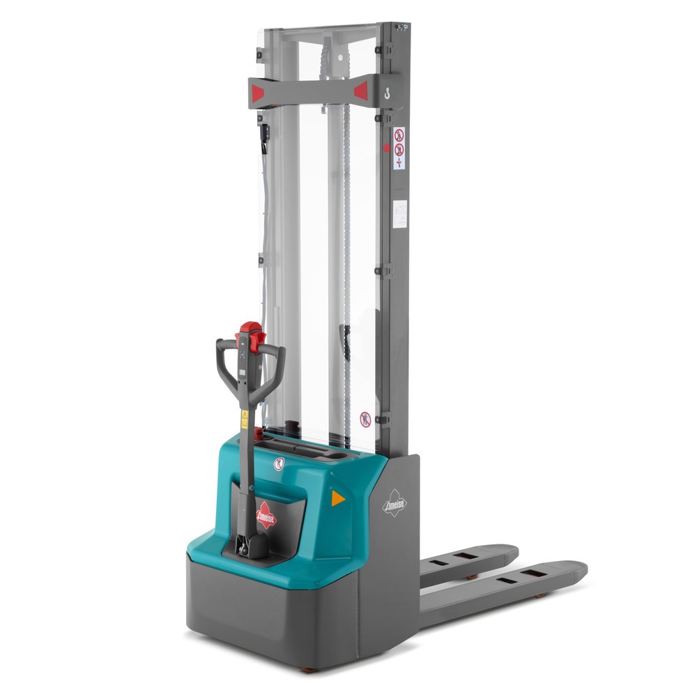 Produktbillede: Elpalleløfter Ameise® PSE 1.2 med enkelt mast, masthøjde 2.000 mm, bæreevne 1.200 kg