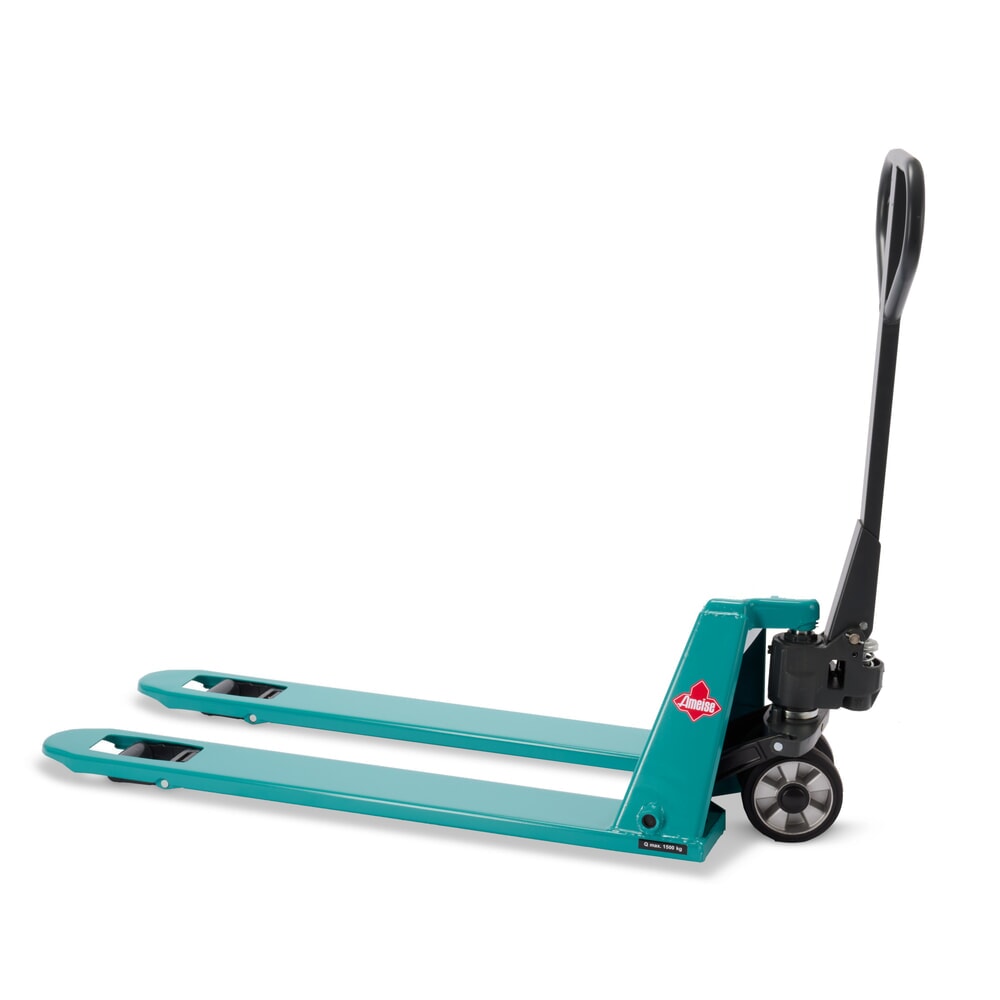 Produktbillede nr. 3: Flad palleløfter Ameise® PTM 1.5 Low, bæreevne 1.500 kg, gaffellængde 1.150 mm, massiv gummi/polyurethan