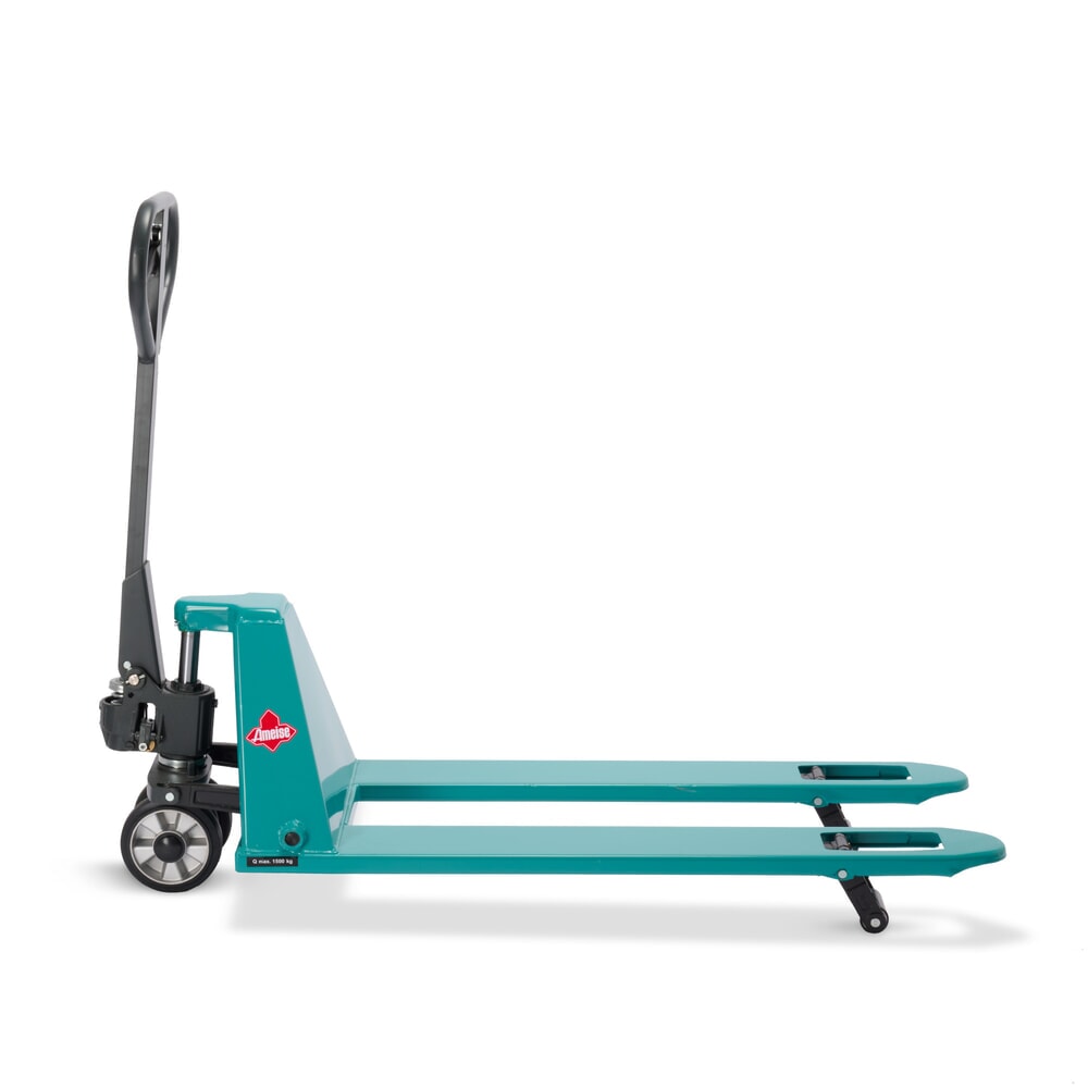 Produktbillede nr. 6: Flad palleløfter Ameise® PTM 1.5 Low, bæreevne 1.500 kg, gaffellængde 1.150 mm, massiv gummi/polyurethan
