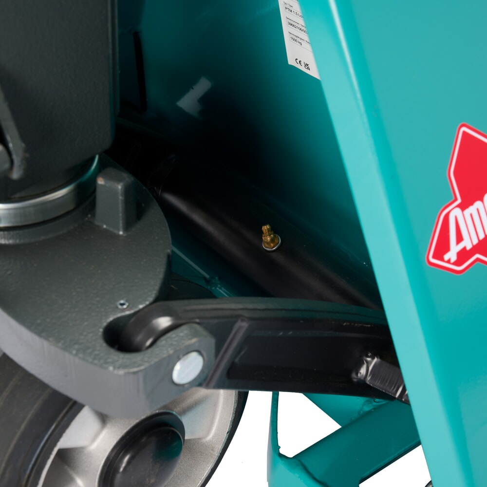 Produktbillede nr. 8: Flad palleløfter Ameise® PTM 1.5 Low, bæreevne 1.500 kg, gaffellængde 1.150 mm, massiv gummi/polyurethan
