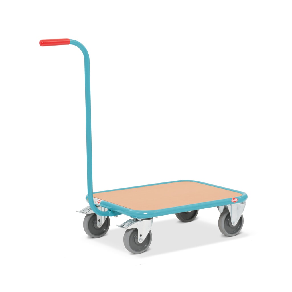 Griberuller Ameise®, træladeflade BxT 500 x 605 mm Produktbillede: Griberuller Ameise®, træladeflade BxT 500 x 605 mm