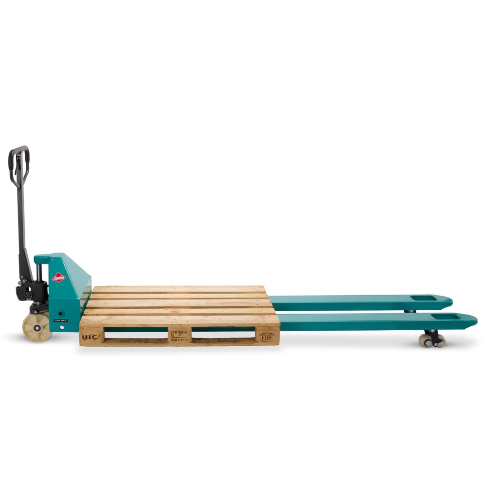 Produktbillede nr. 5: Ameise® PTM 2.0 palleløfter, bæreevne 2.000 kg, gaffellængde 2.500 mm, nylon, tandemhjul