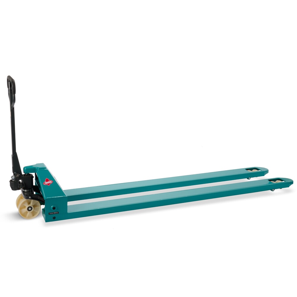 Produktbillede: Ameise® PTM 2.0 palleløfter, bæreevne 2.000 kg, gaffellængde 2.500 mm, nylon, tandemhjul