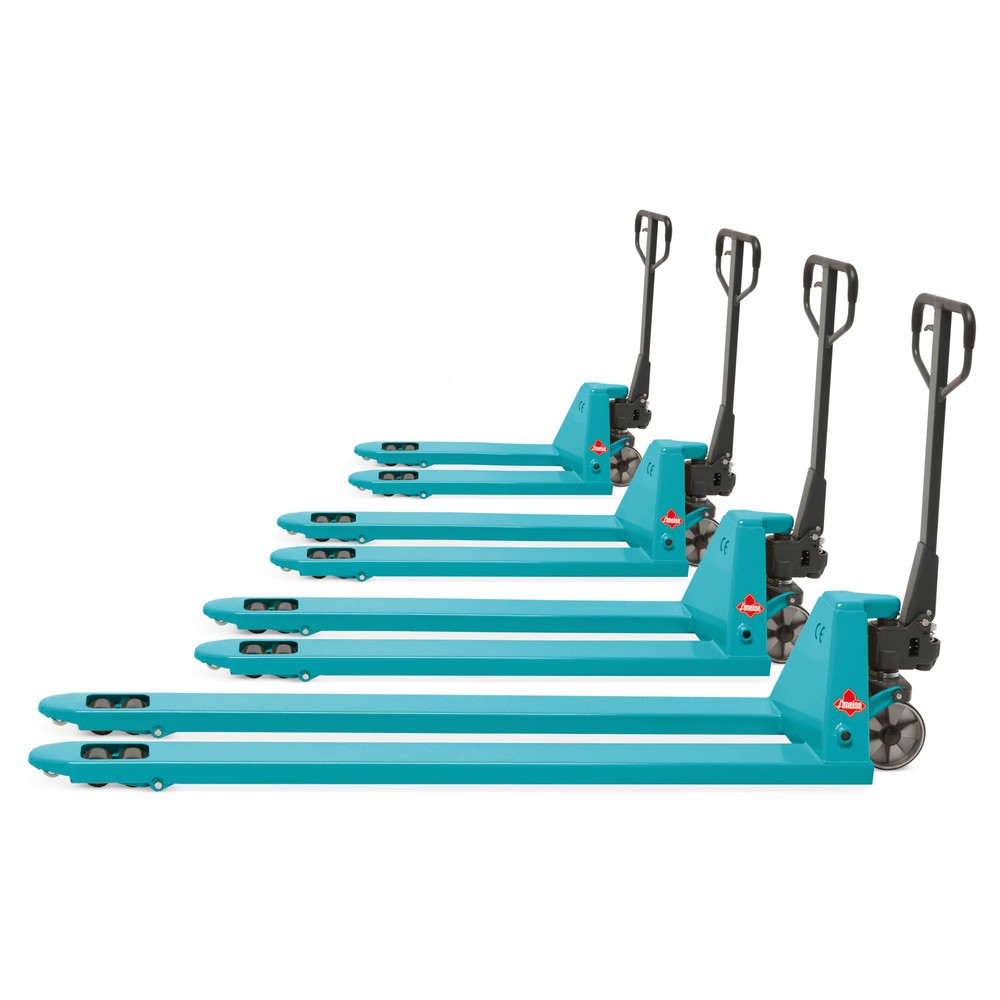 Produktbillede nr. 2: Ameise® PTM 2.0 palleløfter, bæreevne 2.000 kg, gaffellængde 2.500 mm, nylon, tandemhjul