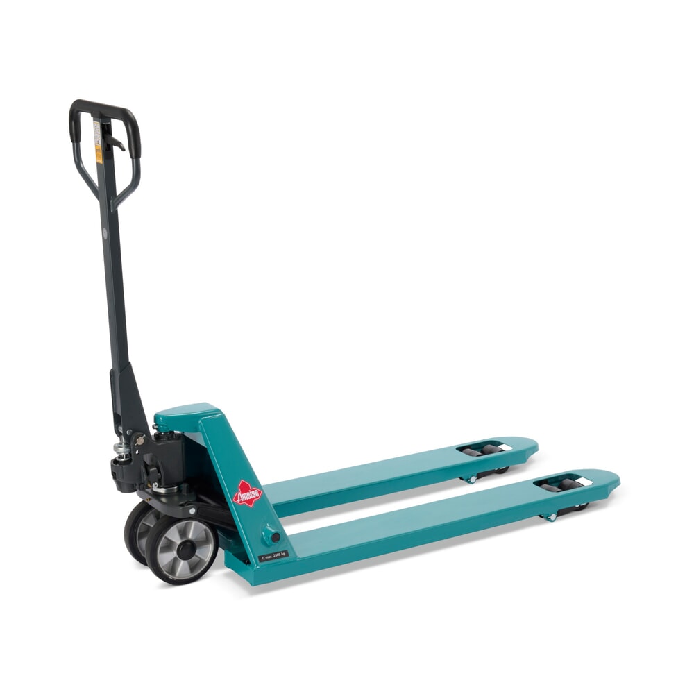 Produktbillede: Palleløfter Ameise® PTM 2.5, bæreevne 2.500 kg, gaffellængde 1.150 mm, massiv gummi/polyurethan, tandemhjul