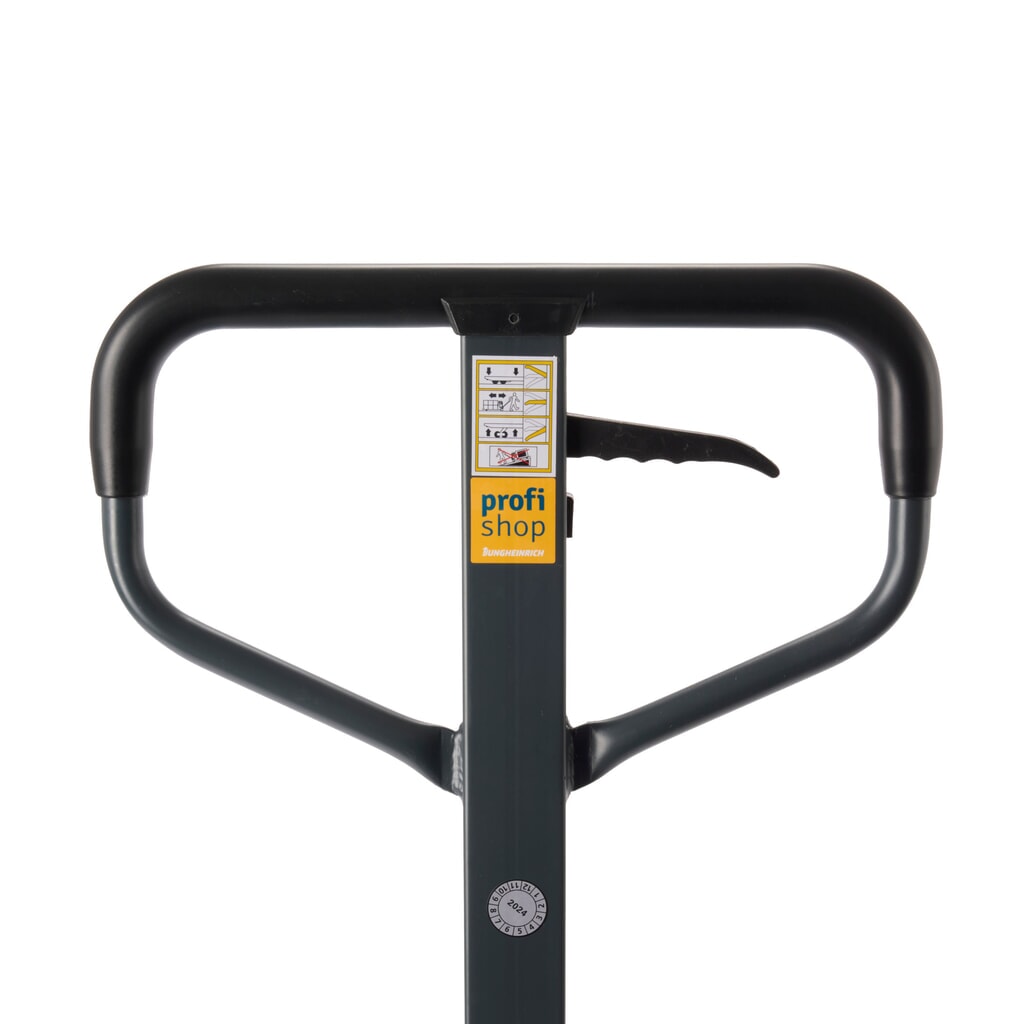 Produktbillede nr. 7: Palleløfter Ameise® PTM 2.5, bæreevne 2.500 kg, gaffellængde 1.150 mm, massiv gummi/polyurethan, tandemhjul