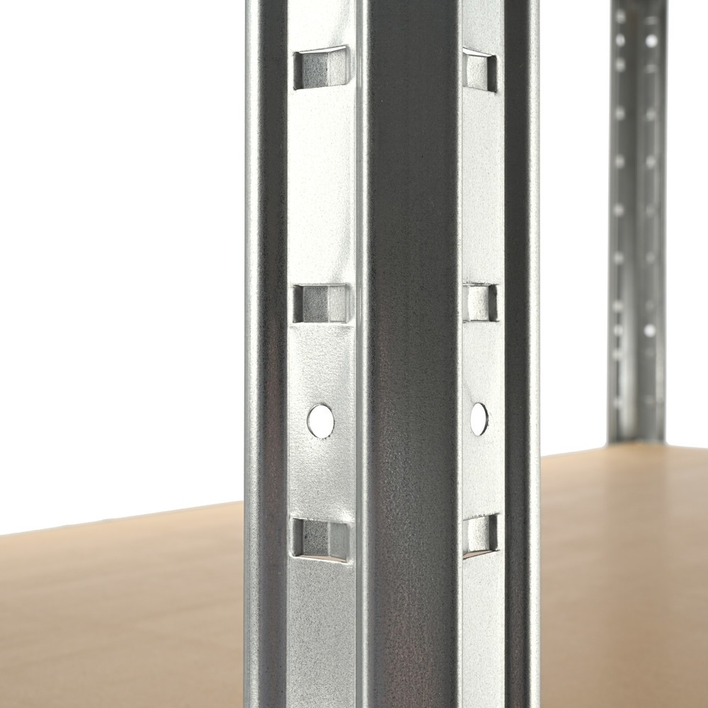 Produktbillede nr. 3: HEMMDAL-storfagsreol, stiksystem, hyldebelastning 600 kg, galvaniseret, HxBxD 1.770 x 1.600 x 450 mm