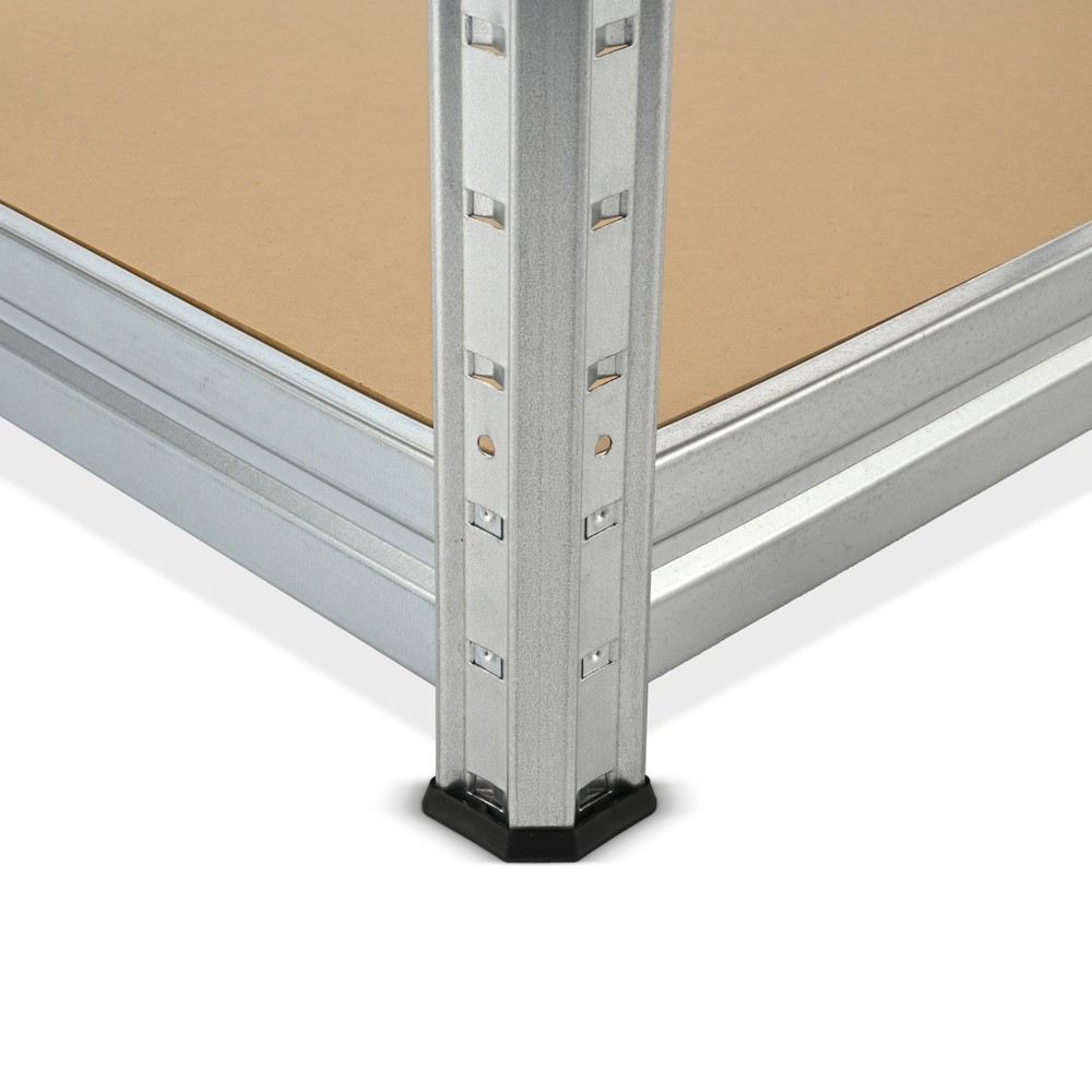 Produktbillede nr. 4: HEMMDAL-storfagsreol, stiksystem, hyldebelastning 600 kg, galvaniseret, HxBxD 1.770 x 1.600 x 450 mm