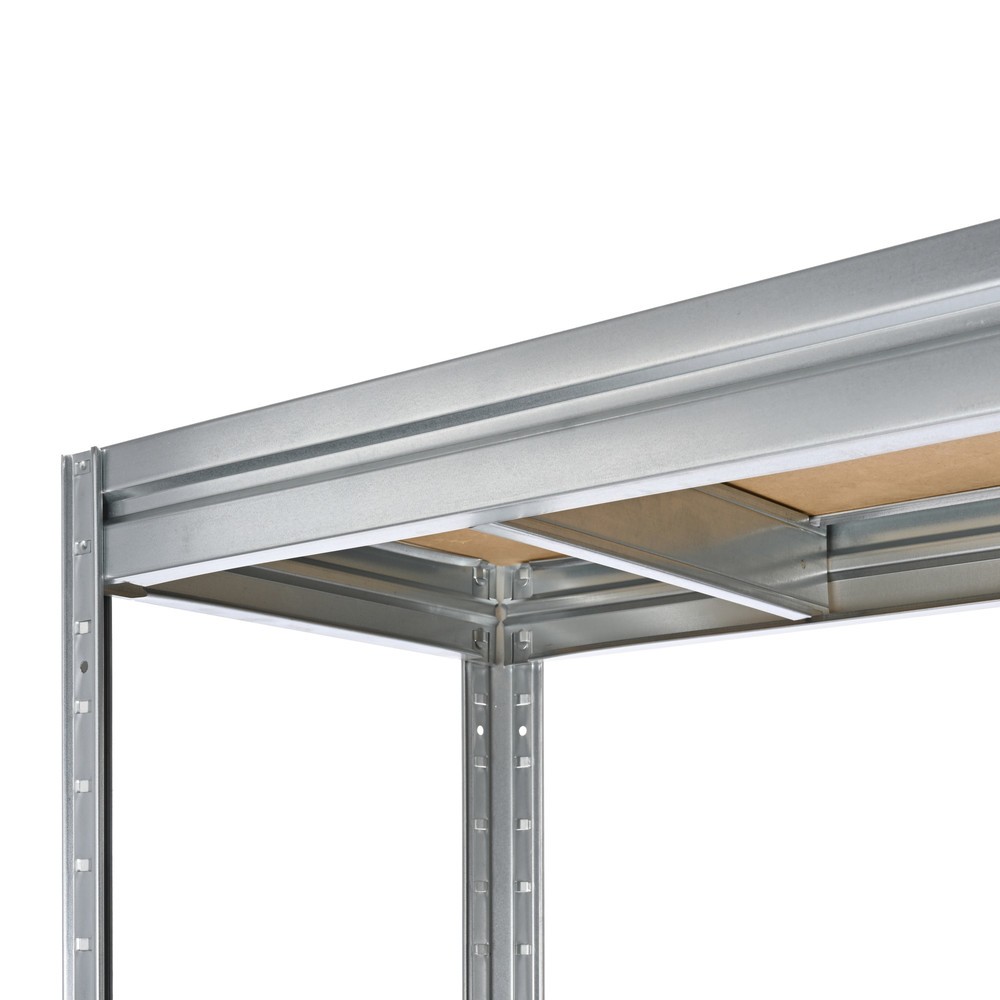 Produktbillede nr. 7: HEMMDAL-storfagsreol, stiksystem, hyldebelastning 600 kg, galvaniseret, HxBxD 1.770 x 1.600 x 450 mm
