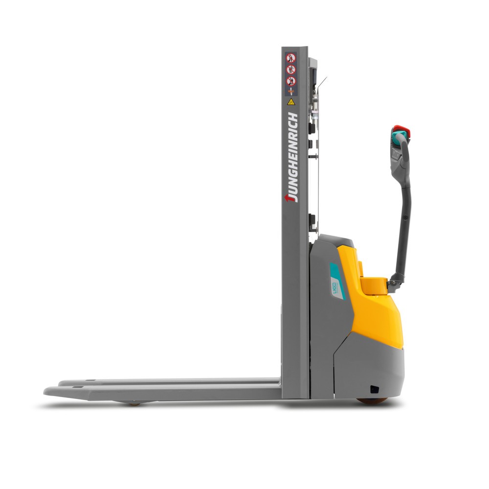 Produktbillede nr. 6: Jungheinrich-elpalleløfter EJC 110i DZ, tredobbelt-teleskop-mast, masthøjde 4.180 mm, bæreevne 1.000 kg, proportionalhydraulik