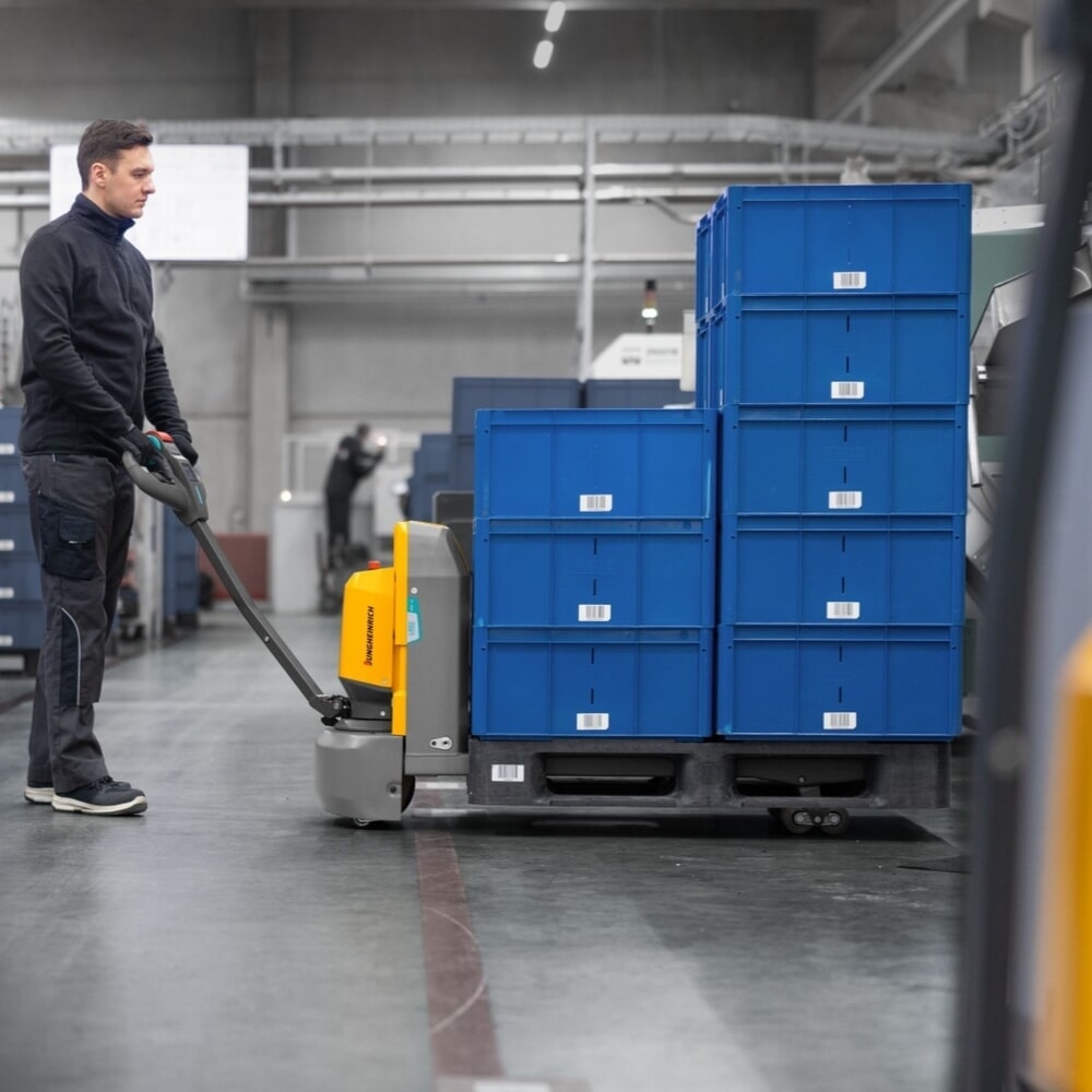 Produktbillede nr. 7: Jungheinrich elpalleløfter AME 15, bæreevne 1.500 kg, gaffellængde 1.150 mm, tandemhjul