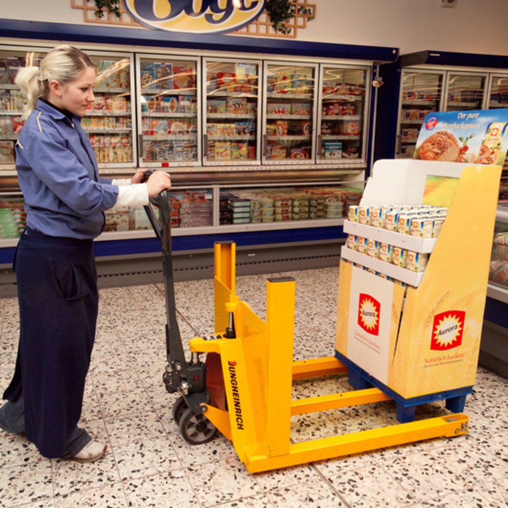 Produktbillede nr. 5: Jungheinrich palleløfter AM V05 bredsporet til display-paller