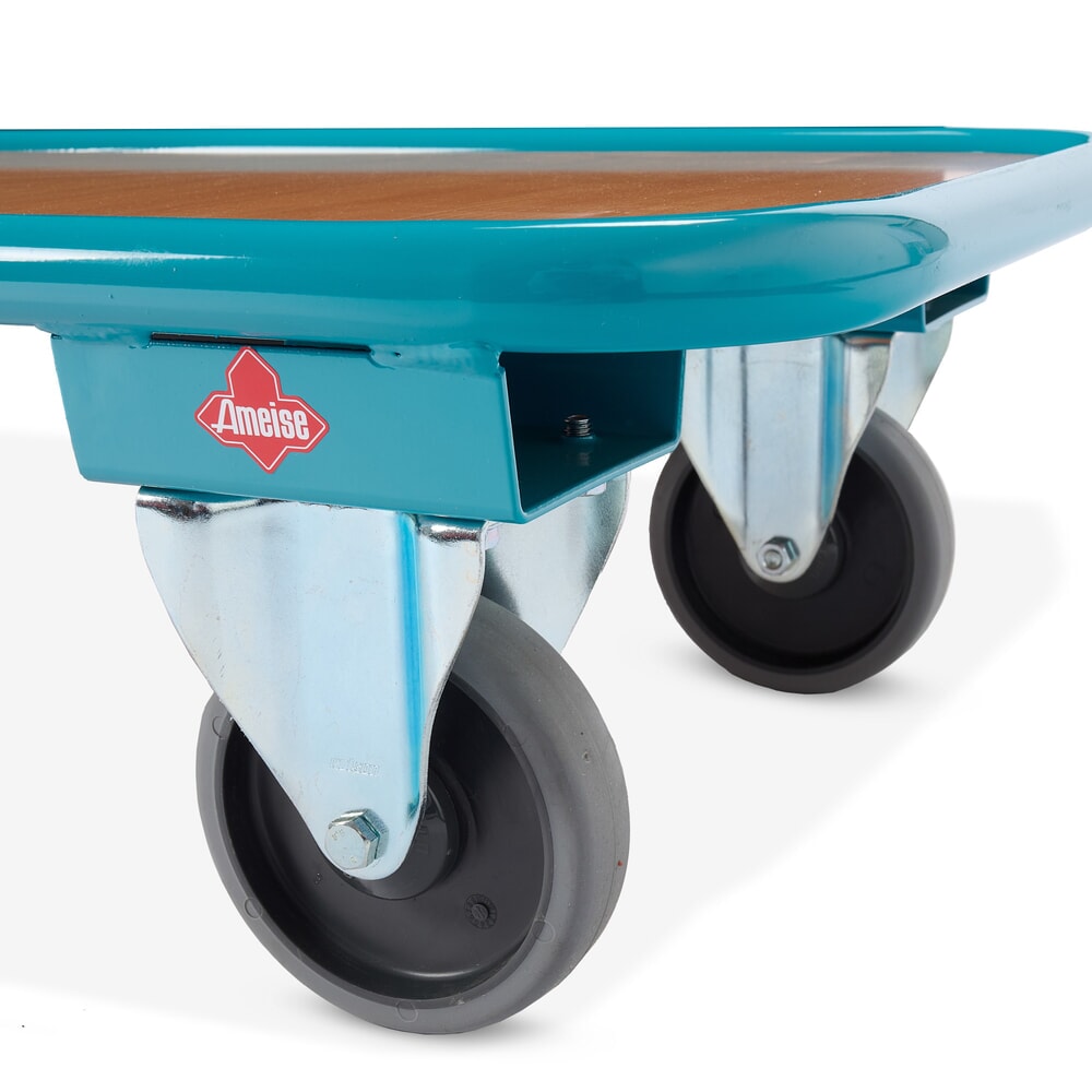Produktbillede nr. 6: Ameise®-lagervogn, bærekraft 200 kg, lasteflade B x D 450 x 850 mm, med centralbremse