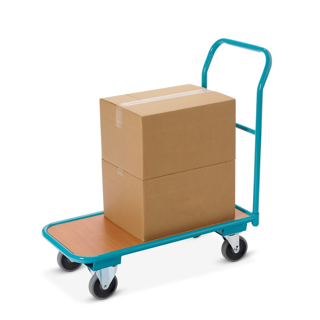 Produktbillede nr. 9: Ameise®-lagervogn, bærekraft 200 kg, lasteflade B x D 450 x 850 mm, med centralbremse