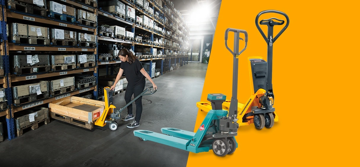 Palleløftere med vægt