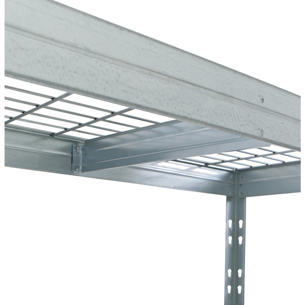 Produktbillede nr. 4: Outdoor-storfagsreol med gitterhylder, H x B x D 1.800 x 900 x 450 mm