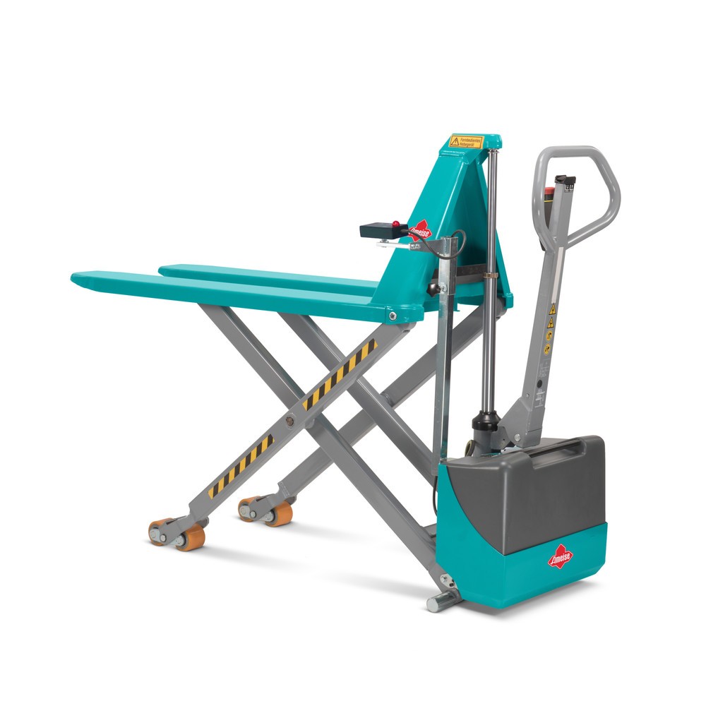Produktbillede nr. 2: Positionskontrol til sakseløfter Ameise® PTM 1.5 elektrohydraulisk, til gaffellængde 1.200 mm