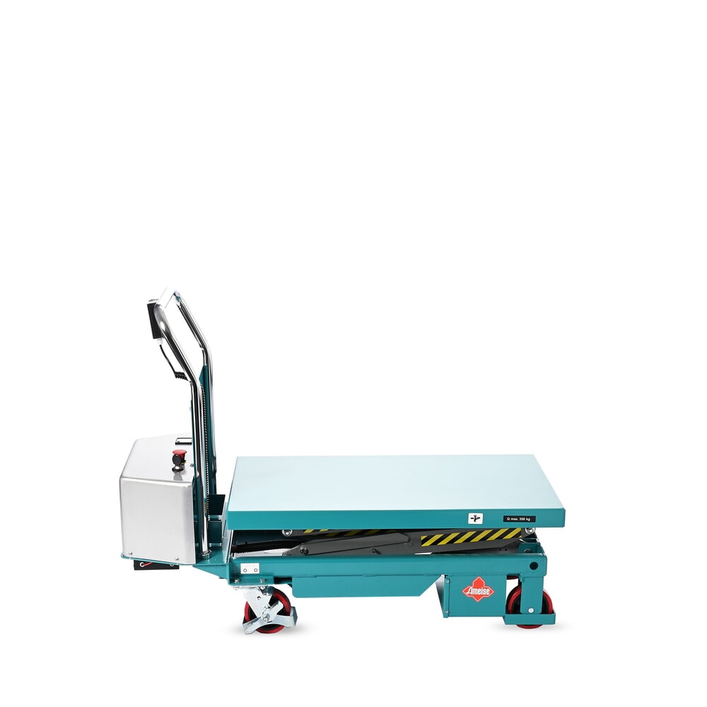 Produktbillede nr. 5: Sakseløftebord Ameise® LTT 0,35 med dobbelt sakse, elektrisk, bærekraft 350 kg, platform à 910 x 500 mm