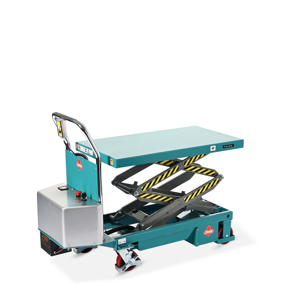 Produktbillede nr. 11: Sakseløftebord Ameise® LTT 0,35 med dobbelt sakse, elektrisk, bærekraft 350 kg, platform à 910 x 500 mm