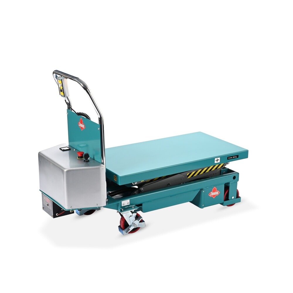 Produktbillede nr. 13: Sakseløftebord Ameise® LTT 0,35 med dobbelt sakse, elektrisk, bærekraft 350 kg, platform à 910 x 500 mm