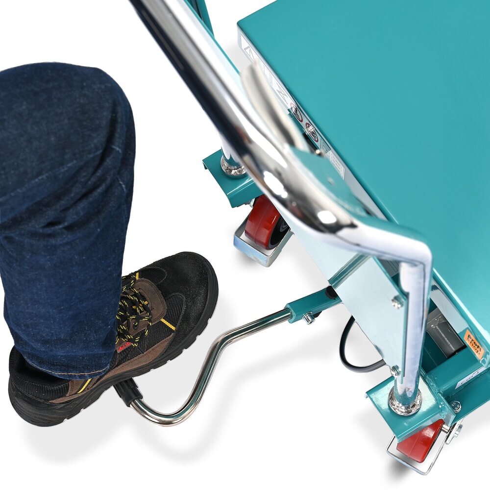 Produktbillede nr. 11: Sakseløftebord Ameise® LTT 0,5 med enkeltsaks, fast bøjle, bærekraft 500 kg, platform à 850 x 500 mm