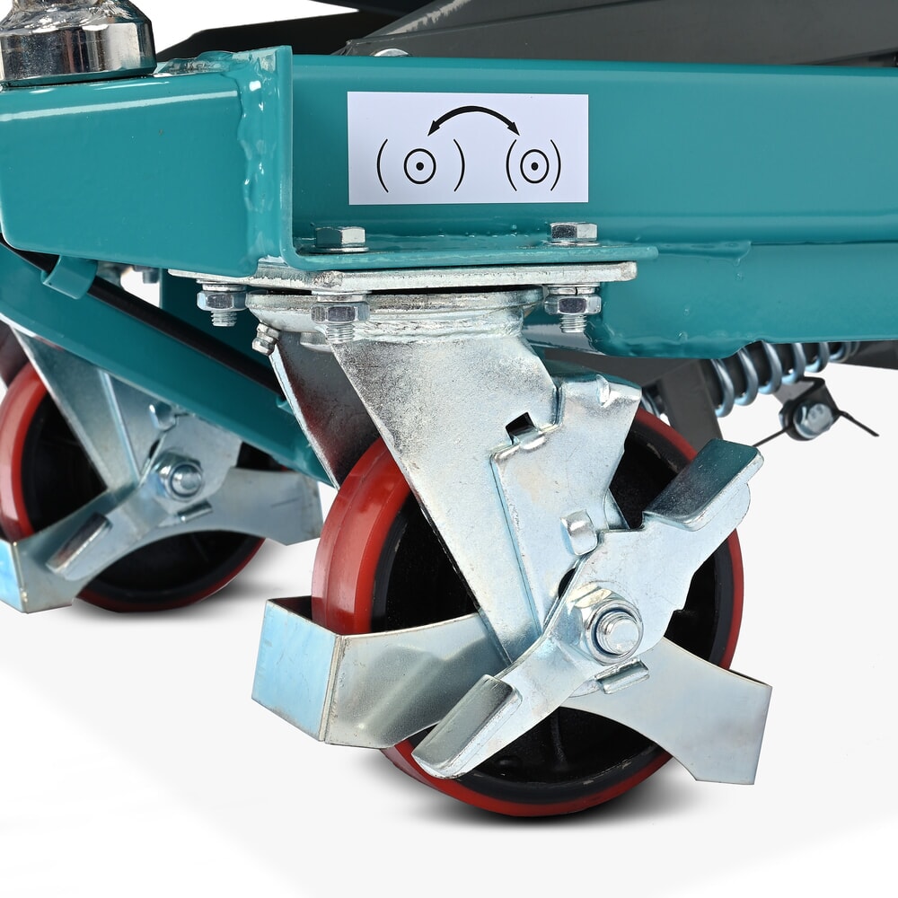 Produktbillede nr. 13: Sakseløftebord Ameise® LTT 0,5 med enkeltsaks, fast bøjle, bærekraft 500 kg, platform à 850 x 500 mm