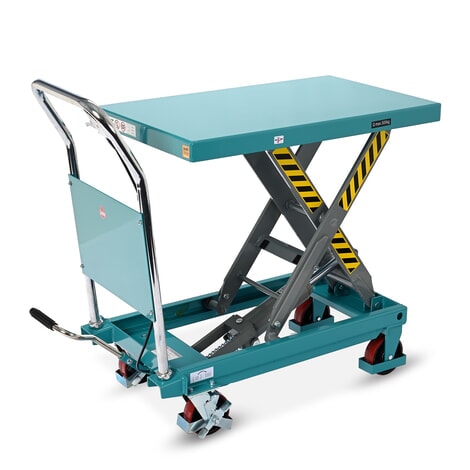 Produktbillede nr. 1: Sakseløftebord Ameise® LTT 0,5 med enkeltsaks, fast bøjle, bærekraft 500 kg, platform à 850 x 500 mm