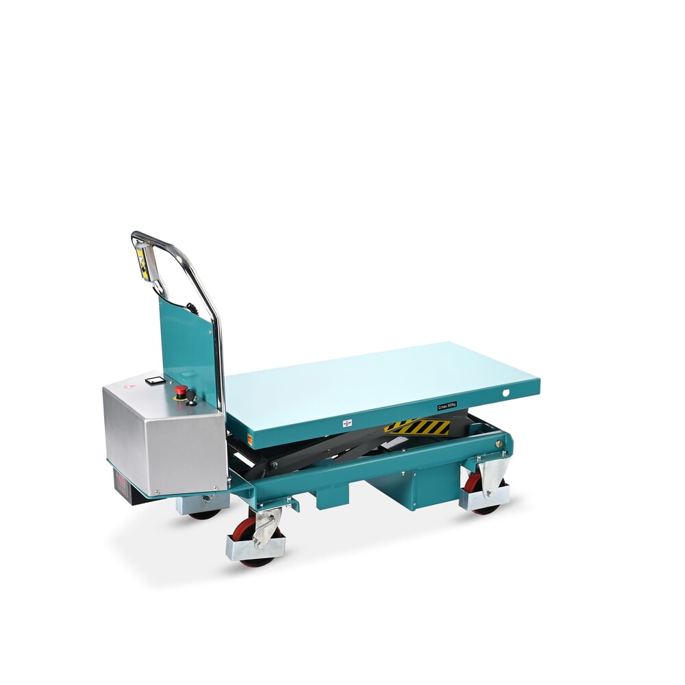 Produktbillede nr. 7: Sakseløftebord Ameise® LTT 0,5 med enkelt-sakse, elektrisk, bærekraft 500 kg, platform à 1.010 x 520 mm