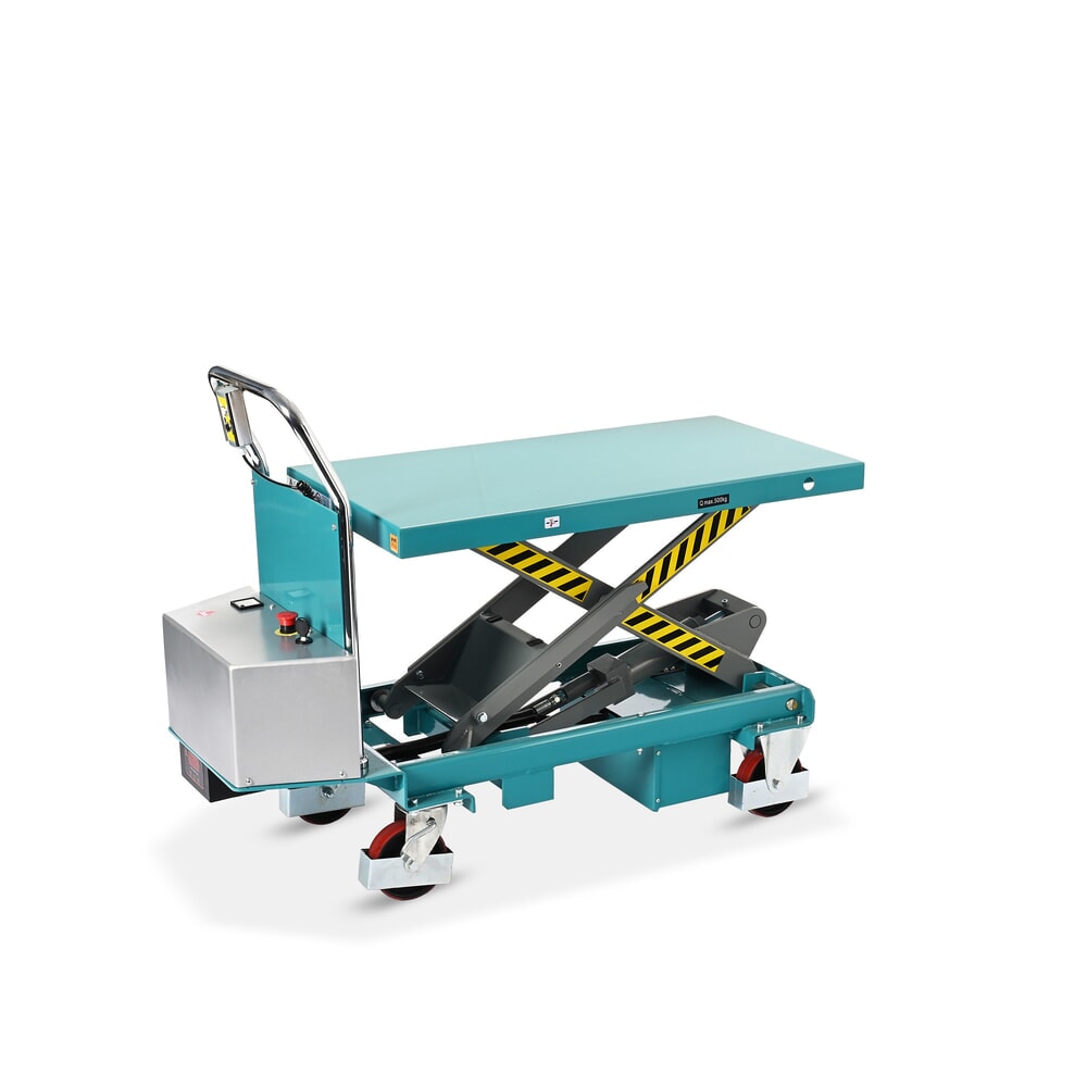 Produktbillede nr. 8: Sakseløftebord Ameise® LTT 0,5 med enkelt-sakse, elektrisk, bærekraft 500 kg, platform à 1.010 x 520 mm