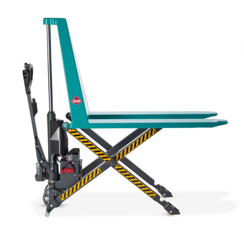Produktbillede nr. 6: Sakseløfter Ameise® PTM 1.0 elektrohydraulisk, bærekraft 1.000 kg, gaffellængde 1.150 mm, polyurethan/nylon