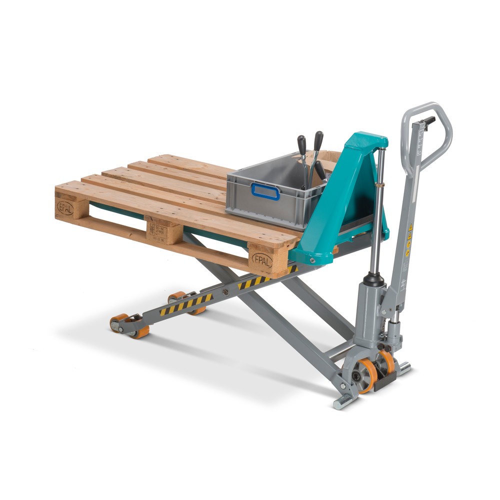 Produktbillede nr. 8: Sakseløfter Ameise® PTM 1.5 Scissor med hurtigløft, bæreevne 1.500 kg, gaffellængde 1.200 mm