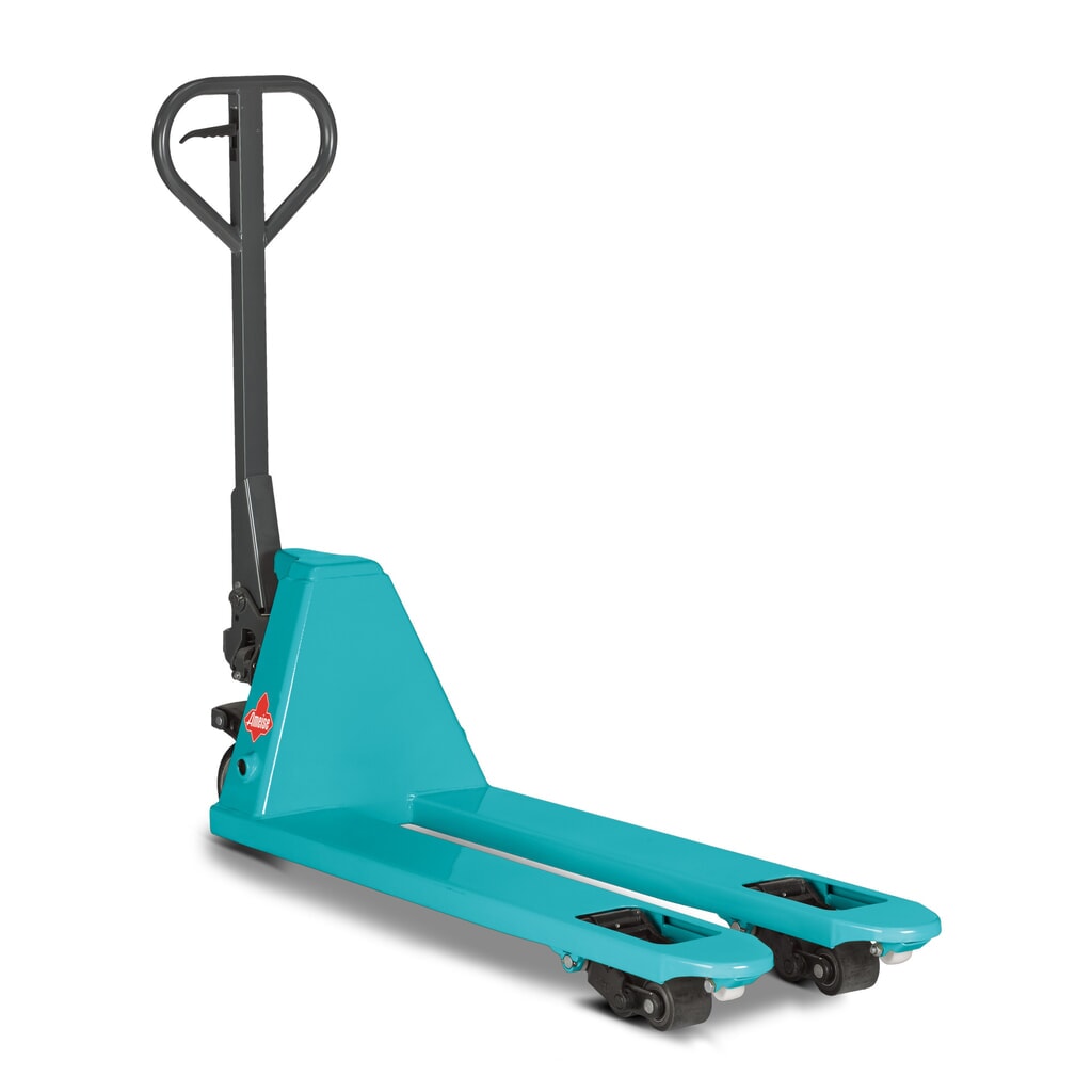 Produktbillede: Ameise® PTM 2.0 Narrow palleløfter, smal model, bæreevne 2.000 kg, gaffellængde 1.150 mm, gaffelbredde 450 mm, enkelthjul